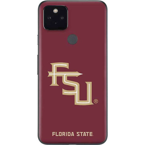 Florida State FSU Seminoles Maroon Google Pixel 5a Skin